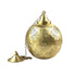 A brass hanging pendant, featuring a polished and elegant design. The pendant&