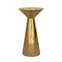 Gold mirror cocktail tables, featuring a luxurious design with reflective gold surfaces. These elegant tables add a touch of sophistication and glamour to any space, making them perfect for enhancing living rooms, lounges, or event areas with a stylish and functional centerpiece.
