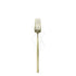 Modern Champagne Cutlery Set, featuring a sleek and contemporary design with a champagne finish. This stylish cutlery set includes dinner knives, dinner forks, dinner spoons, dessert forks, and dessert spoons, perfect for adding a touch of elegance and sophistication to any dining experience. Ideal for formal dinners, special occasions, or everyday use.