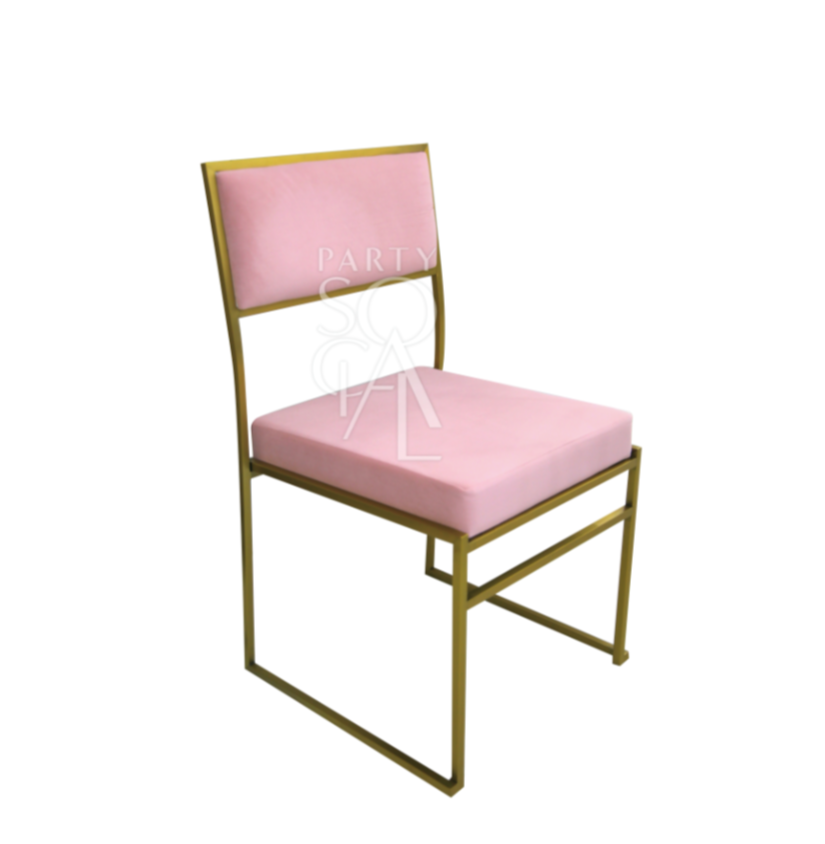 Charlotte cantilever velvet chair featuring a sleek and modern design. Upholstered in sumptuous velvet, this chair offers a luxurious seating experience with its cantilever base, which combines both comfort and style. Its clean lines and sophisticated fabric make it an ideal addition to contemporary dining rooms, offices, or living spaces.
