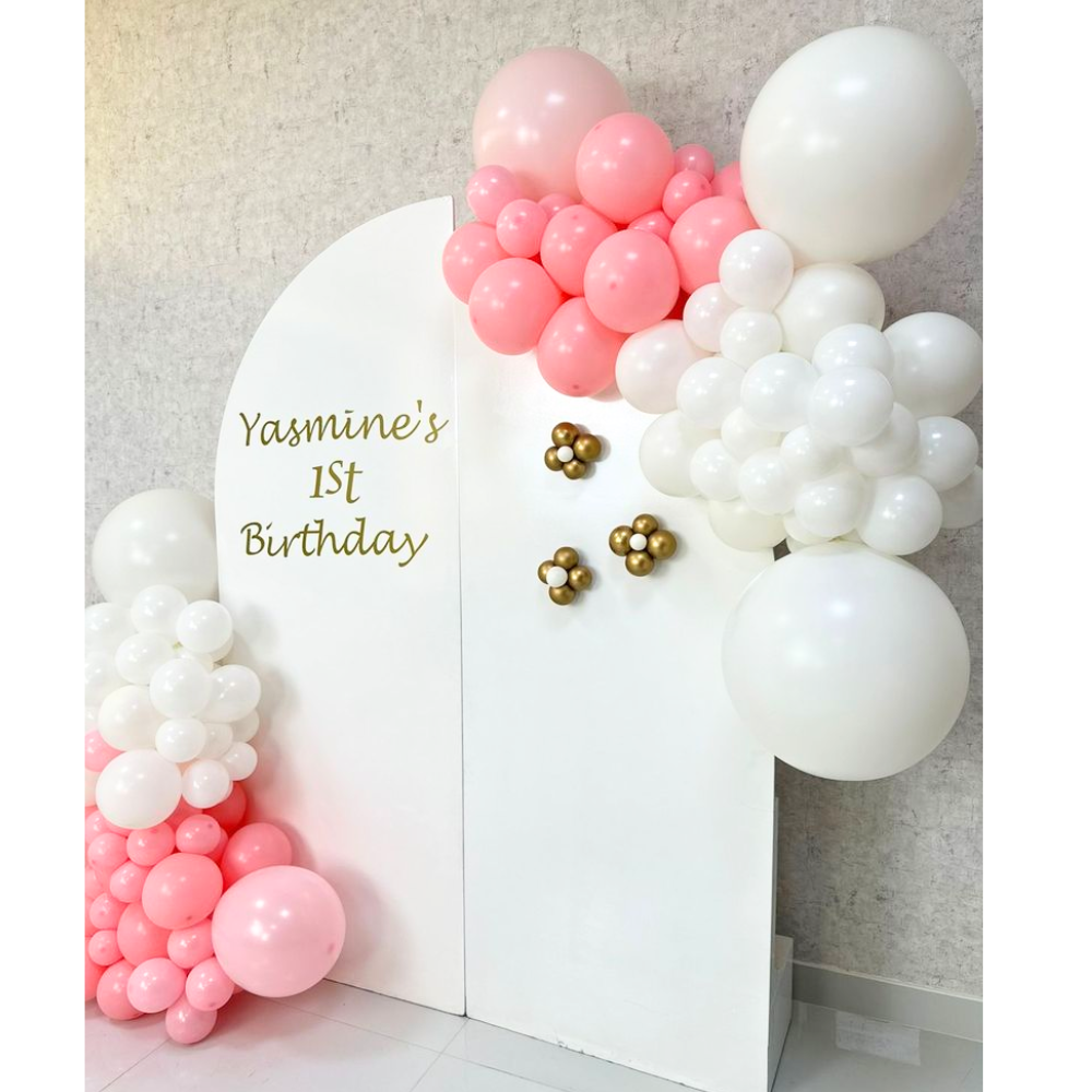 Semi Arches Balloon Backdrop