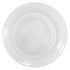 Vintage clear glass plates featuring an elegant and timeless design. These plates have a classic transparent glass surface with intricate vintage patterns, adding a touch of nostalgia and sophistication to any table setting. Ideal for formal dinners, special occasions, or adding a refined detail to everyday meals.