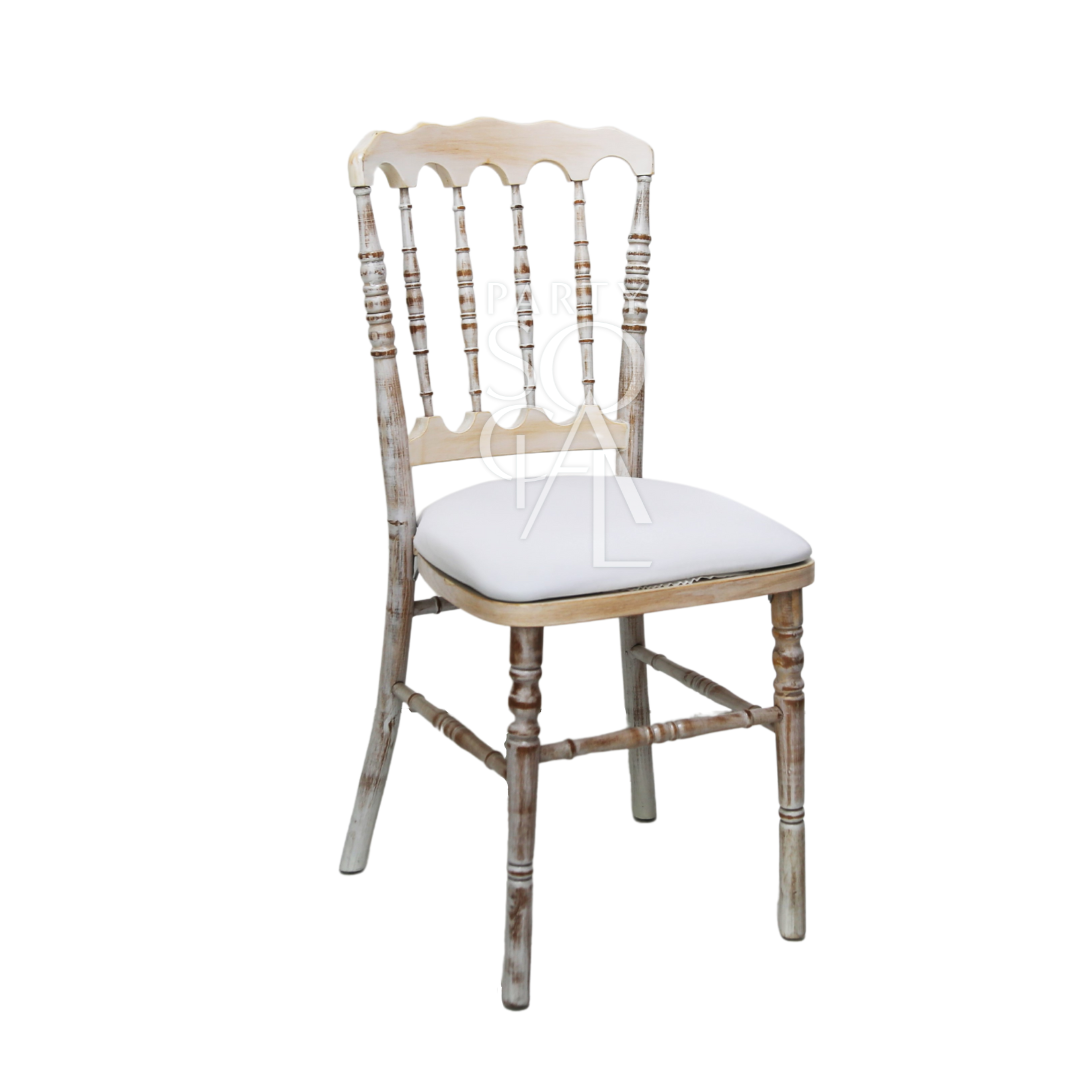 White wash chair sale