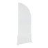 Stylish white wood curved backdrop featuring a smooth, sleek finish with a gracefully arched design. The backdrop’s clean, white surface and elegant curve make it a versatile choice for creating a sophisticated and modern background in photo shoots, events, or interior decor.
