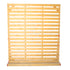 Rustic wood pallet backdrop featuring natural wooden slats with a weathered finish. The sturdy and versatile design provides a charming, farmhouse-style background perfect for weddings, events, or photo shoots, adding warmth and texture to any setting.