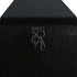 Sophisticated black linen blend table runner measuring 335cm in length and 35cm in width. The runner features a smooth, elegant texture and a deep black hue, adding a touch of modern refinement and versatility to any dining table or event decor.
