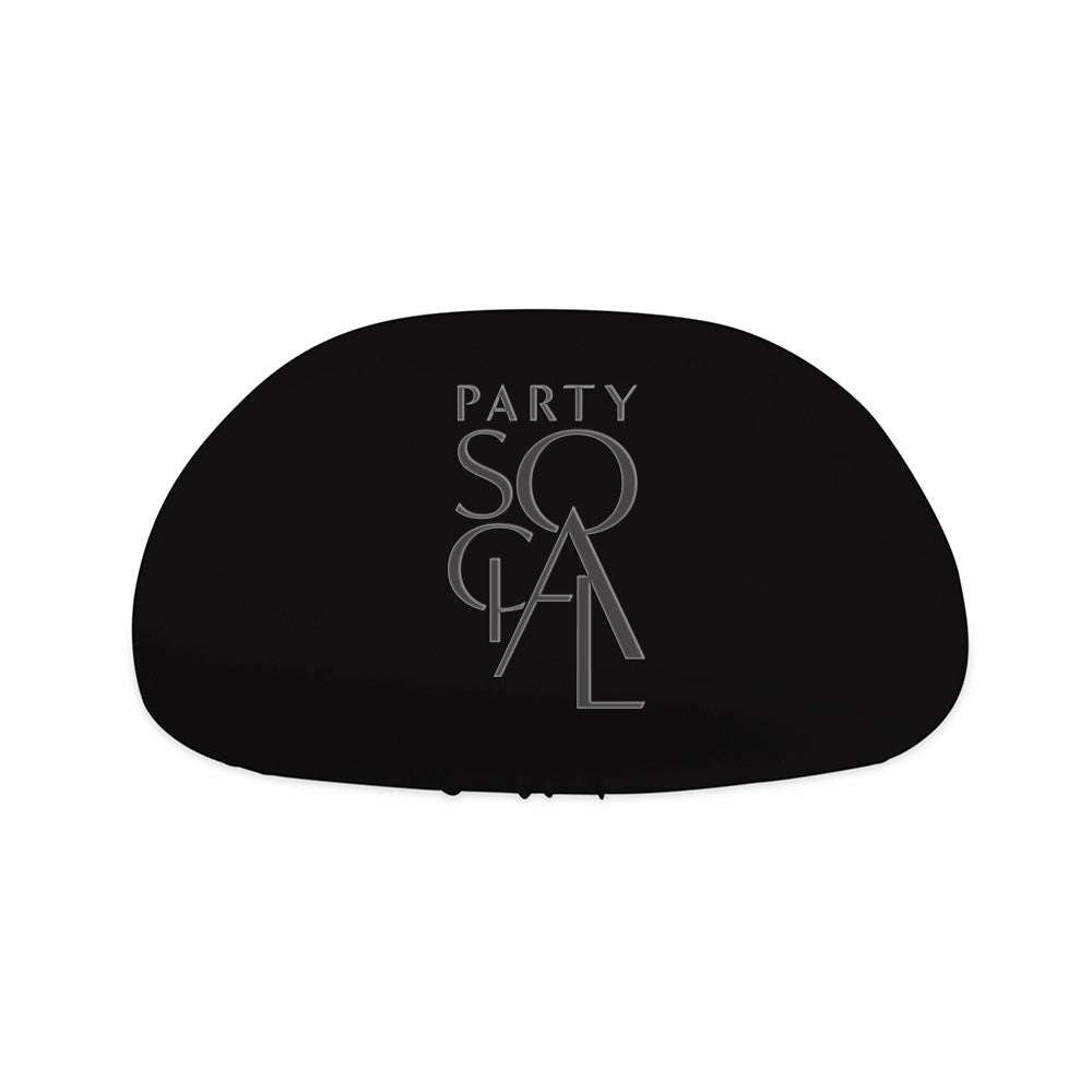 Sophisticated sequin cushion cover in black, featuring a sparkling, reflective surface. The black sequins create a bold and elegant look, adding a touch of modern glamour to any decor.