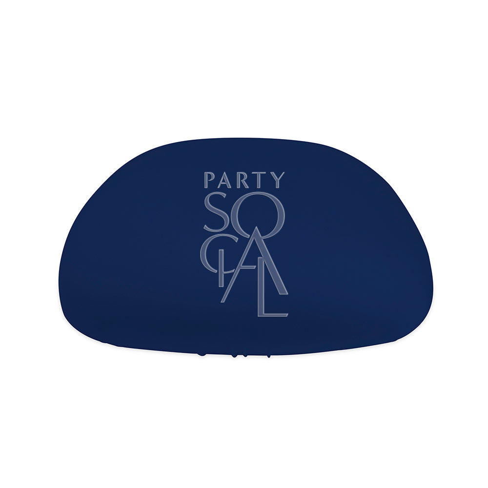 Chic sequin cushion cover in navy, featuring a shimmering and elegant surface. The navy sequins provide a refined and classic touch, ideal for adding a sophisticated accent to any decor.