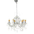 Exquisite crystal chandelier featuring a dazzling array of crystal droplets and intricate metalwork. The chandelier’s sparkling crystals reflect light beautifully, creating a luxurious and elegant ambiance. Ideal for adding a touch of glamour and sophistication to any grand space or formal setting.
