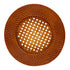Rattan charger plate in a warm chestnut hue, showcasing a deep and inviting tone. The chestnut rattan adds a touch of warmth and sophistication, ideal for a classic and refined table setting.