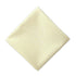 Soft cream linen blend napkin, offering a warm and neutral tone that adds a touch of elegance to any table arrangement.