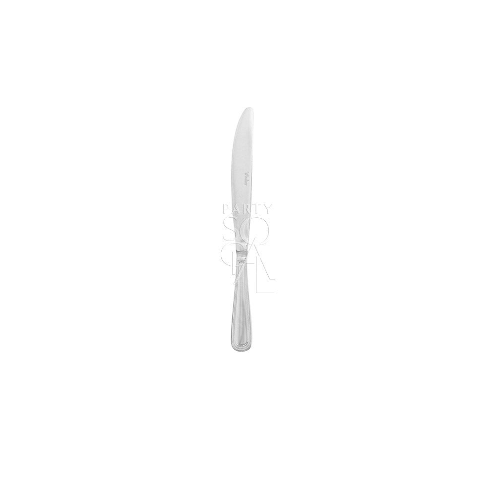 Classic simple silver cutlery set with a clean and straightforward design, offering a versatile and timeless option for any dining occasion.
