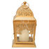 Chic rose gold lanterns with a modern metallic finish, featuring delicate cut-out patterns that cast beautiful light patterns. The lanterns add a touch of warmth and elegance, perfect for enhancing the ambiance of any space with a contemporary flair.