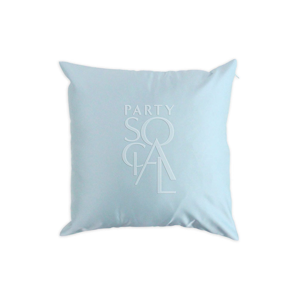 Fresh satin cushion cover in a mint green color, featuring a smooth and glossy texture. The mint green hue adds a light and vibrant touch, perfect for bringing a refreshing and elegant accent to any space.