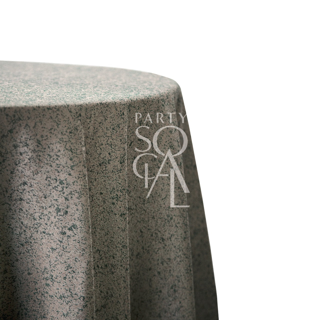 Luxurious round tablecloth crafted from jacquard fabric, featuring intricate woven patterns. The design adds a touch of elegance and sophistication to dining settings, enhancing the overall decor with its rich texture and subtle sheen.