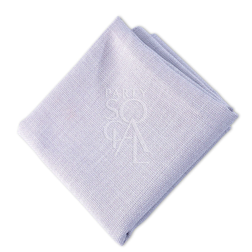 Elegant light grey linen blend napkin, featuring a soft and subtle hue that adds a chic and refined touch to any table.