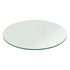 Round mirror centerpiece with a reflective surface, designed to add elegance and enhance the table decor.