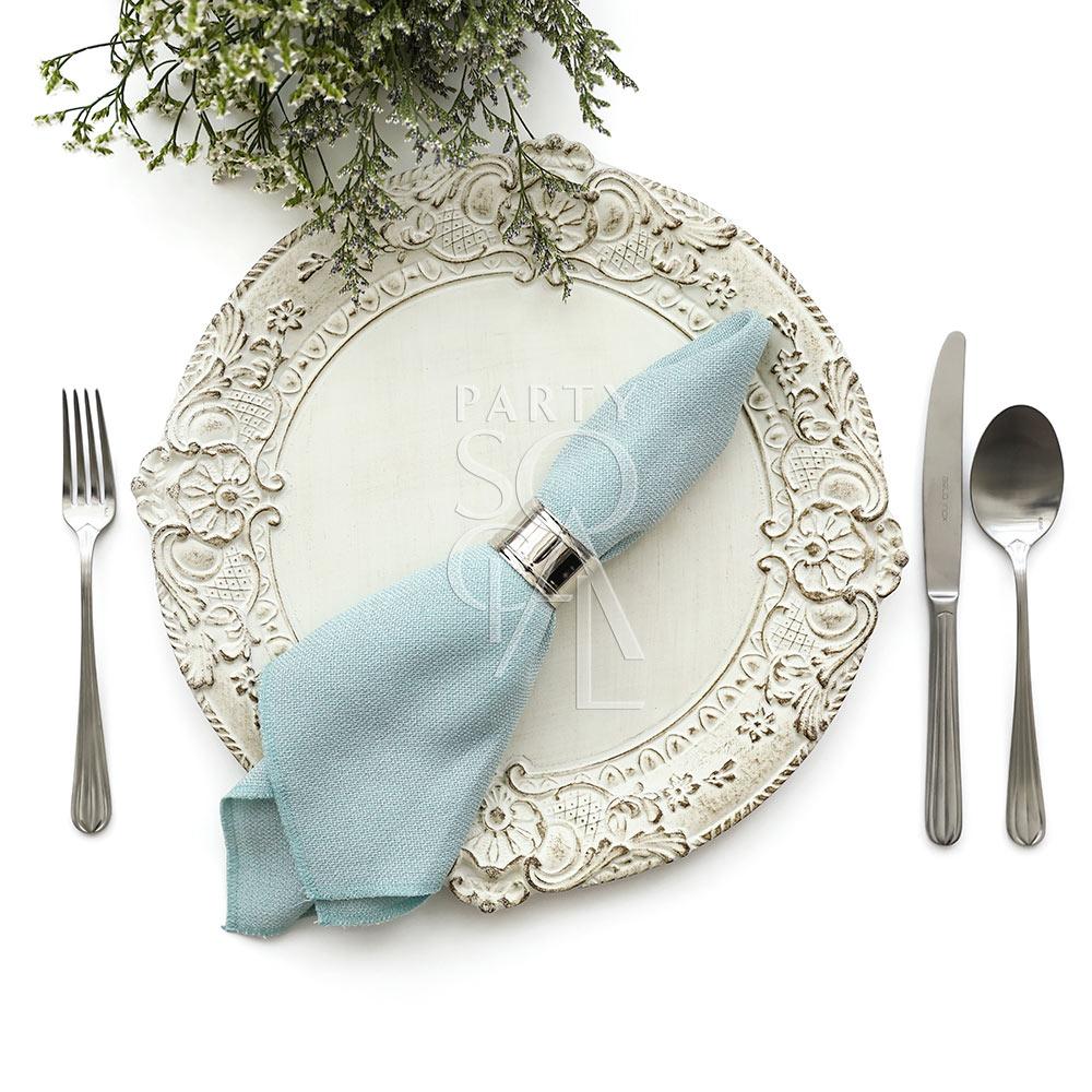 Simple round napkin ring with a clean, minimalistic design, perfect for adding a subtle touch of elegance to your table setting.