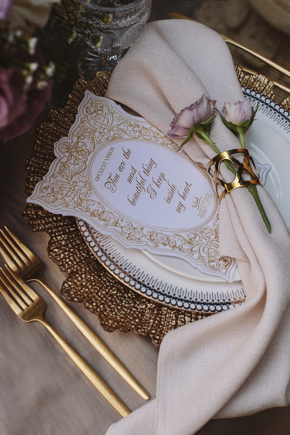 Soft light sand linen weave napkin, offering a subtle and earthy tone that creates a warm and inviting ambiance for your dining experience.