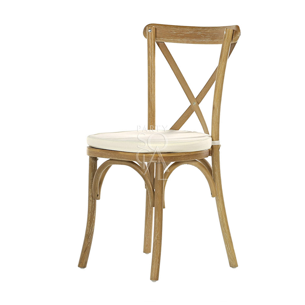Classic seat cover designed for crossback chairs, featuring a tailored fit and elegant design. The cover provides a refined and protective layer, enhancing the chair’s appearance while offering a stylish update. Ideal for adding a touch of sophistication and ensuring a polished look for any seating arrangement.