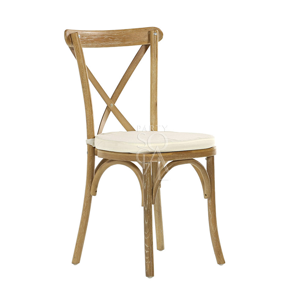 Classic seat cover designed for crossback chairs, featuring a tailored fit and elegant design. The cover provides a refined and protective layer, enhancing the chair’s appearance while offering a stylish update. Ideal for adding a touch of sophistication and ensuring a polished look for any seating arrangement.