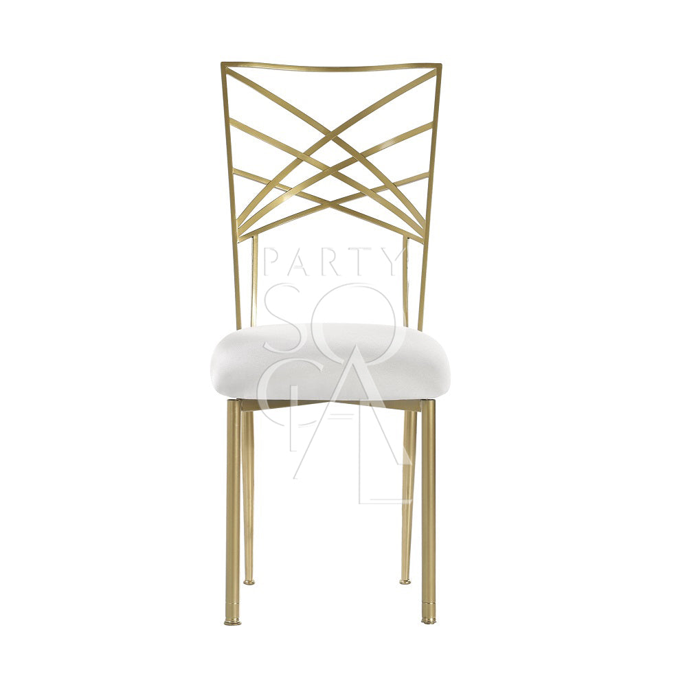 Chameleon dining chair with a sleek, modern design featuring a contoured back and seat for comfort. The chair has a versatile, neutral color that complements various decor styles.