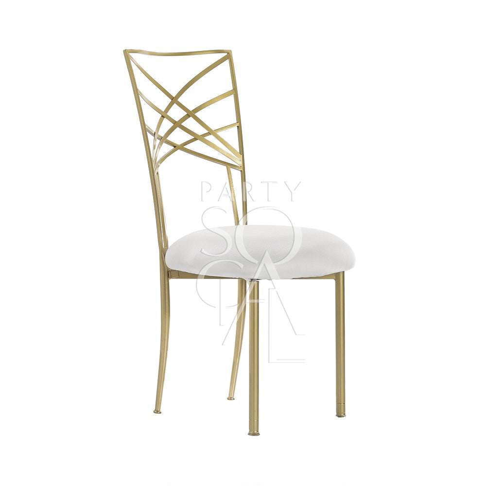 Chameleon dining chair with a sleek, modern design featuring a contoured back and seat for comfort. The chair has a versatile, neutral color that complements various decor styles.