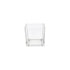 Modern square glass vases with a sleek, transparent design, featuring clean lines and a versatile shape. The vases are perfect for showcasing floral arrangements or decorative elements, adding a touch of contemporary elegance to any space.