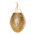 A charming vintage hanging pendant light with an antique finish. This pendant features ornate metal detailing and a classic design that adds a touch of elegance to any space. Its vintage appeal is highlighted by the intricate patterns and warm light it casts. Ideal for creating a timeless, sophisticated atmosphere in both modern and traditional interiors.