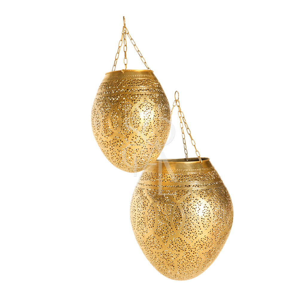 A charming vintage hanging pendant light with an antique finish. This pendant features ornate metal detailing and a classic design that adds a touch of elegance to any space. Its vintage appeal is highlighted by the intricate patterns and warm light it casts. Ideal for creating a timeless, sophisticated atmosphere in both modern and traditional interiors.