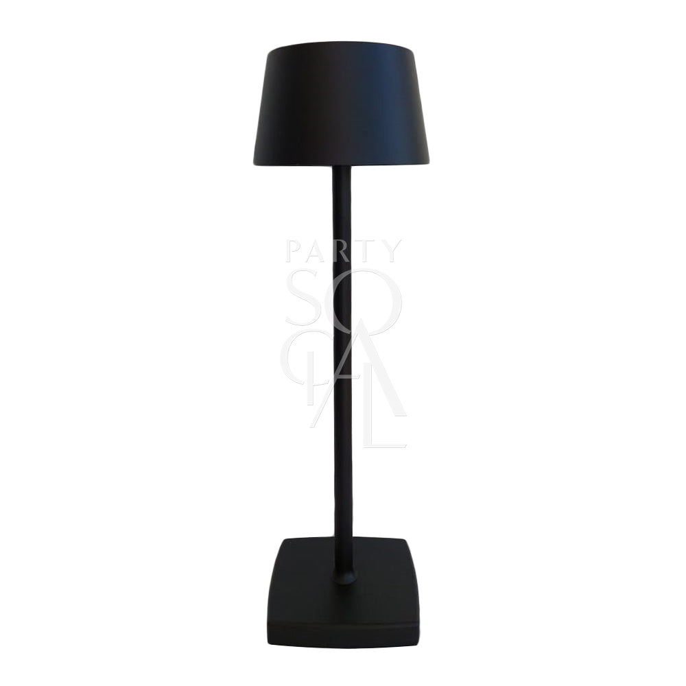 Sleek wireless lamp in black, featuring a modern and minimalist design with a smooth, matte finish. The lamp’s wireless functionality and elegant black color make it a stylish and convenient addition to any space, providing a sophisticated touch with versatile lighting.