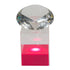 Luxurious diamond centerpiece designed to add a touch of glamour and elegance. The centerpiece features a dazzling diamond-shaped design with intricate detailing, reflecting light beautifully and creating a stunning focal point for any table or event.