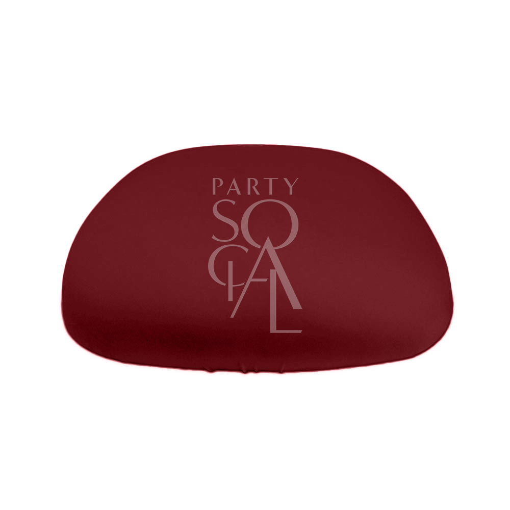 Luxurious sequin cushion cover in burgundy, showcasing a rich, shimmering texture. The deep burgundy sequins provide a warm and opulent accent, perfect for enhancing any room with a touch of sophistication.