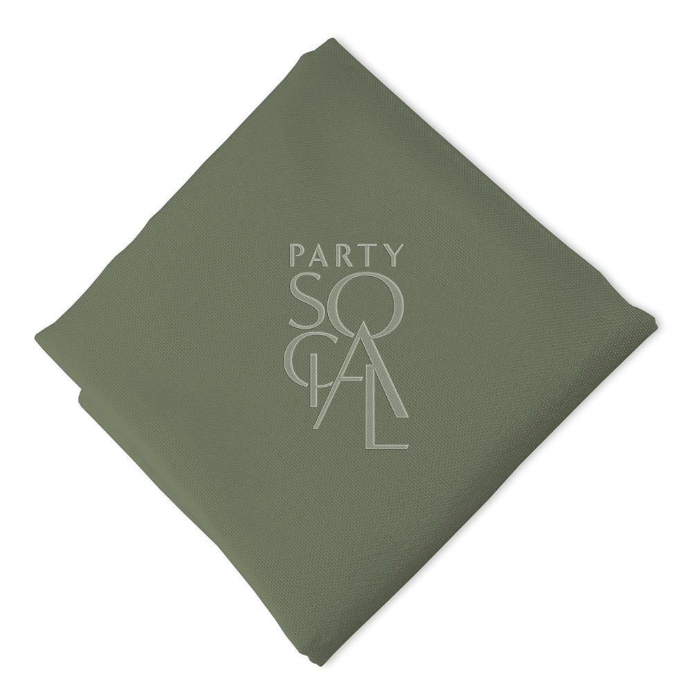 Gold-rimmed glass in a rich olive green hue, showcasing an earthy and luxurious tone with a gold accent. The olive green glass adds a natural and elegant touch, perfect for a rustic or refined table setting.