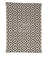 Modern rug featuring a stylish diamond print pattern with a bold geometric design. The rug’s clean lines and contrasting colors create a dynamic visual effect, adding contemporary flair and sophistication to any living space or room decor.