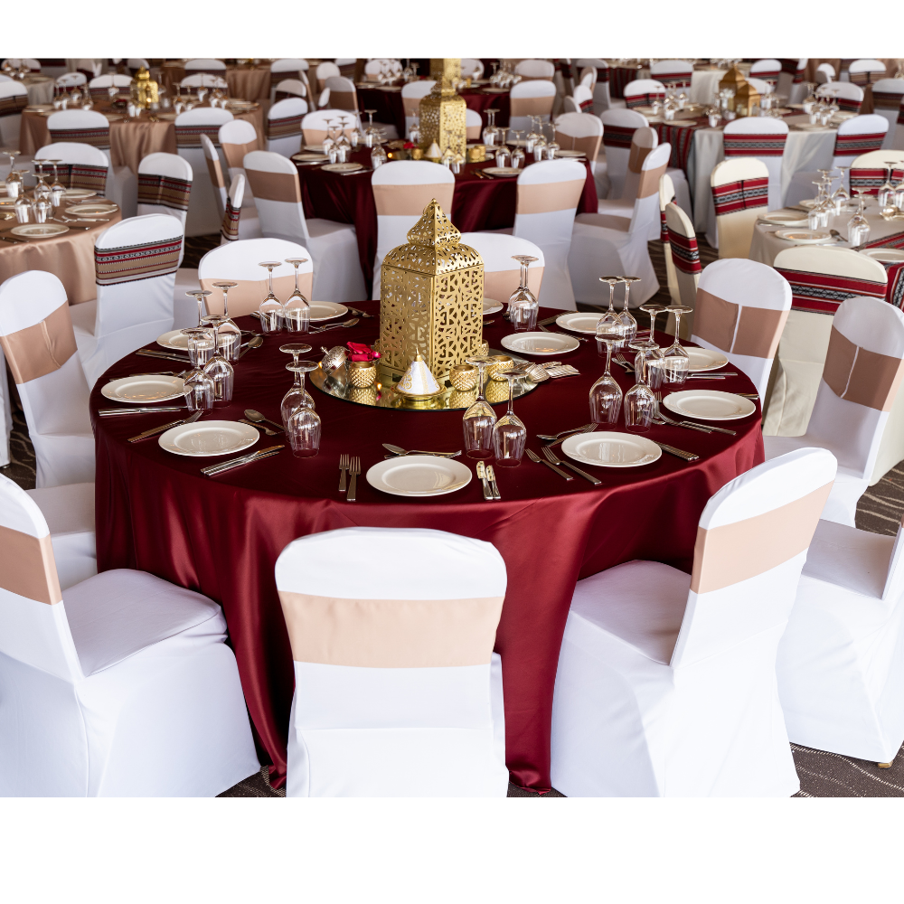 ROUND TABLECLOTH SATIN