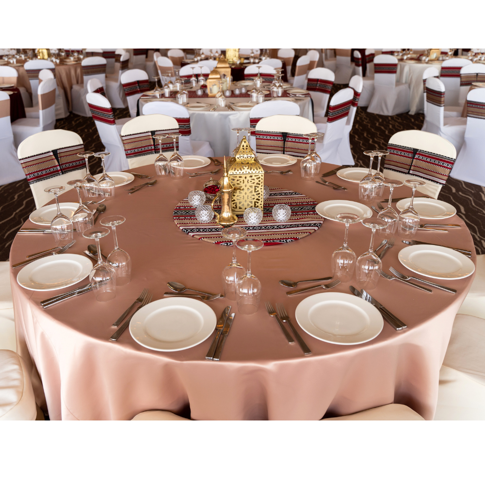 ROUND TABLECLOTH SATIN