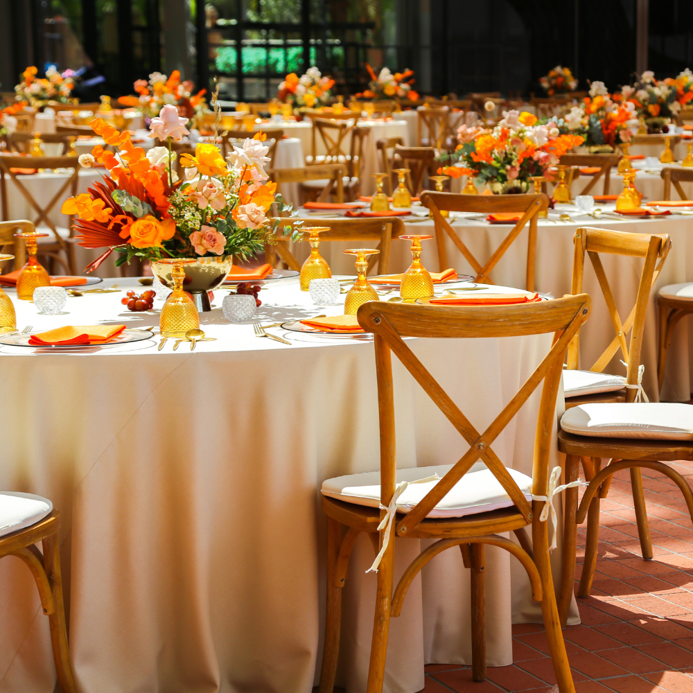 ROUND TABLECLOTH LINEN BLEND