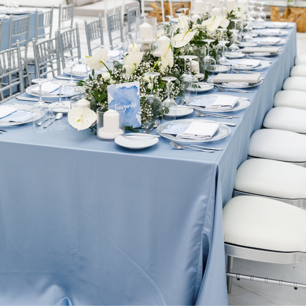 RECTANGULAR TABLECLOTH SATIN