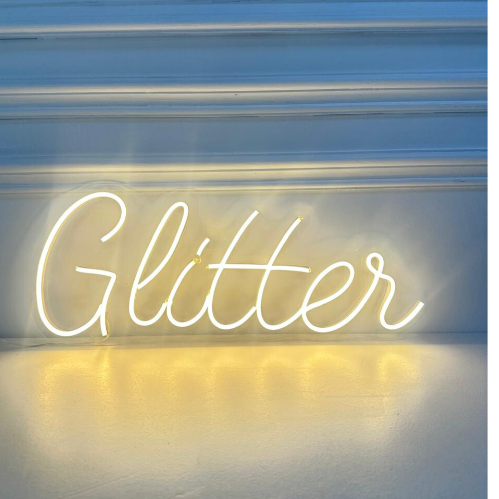 Glitter- LED Neon Sign