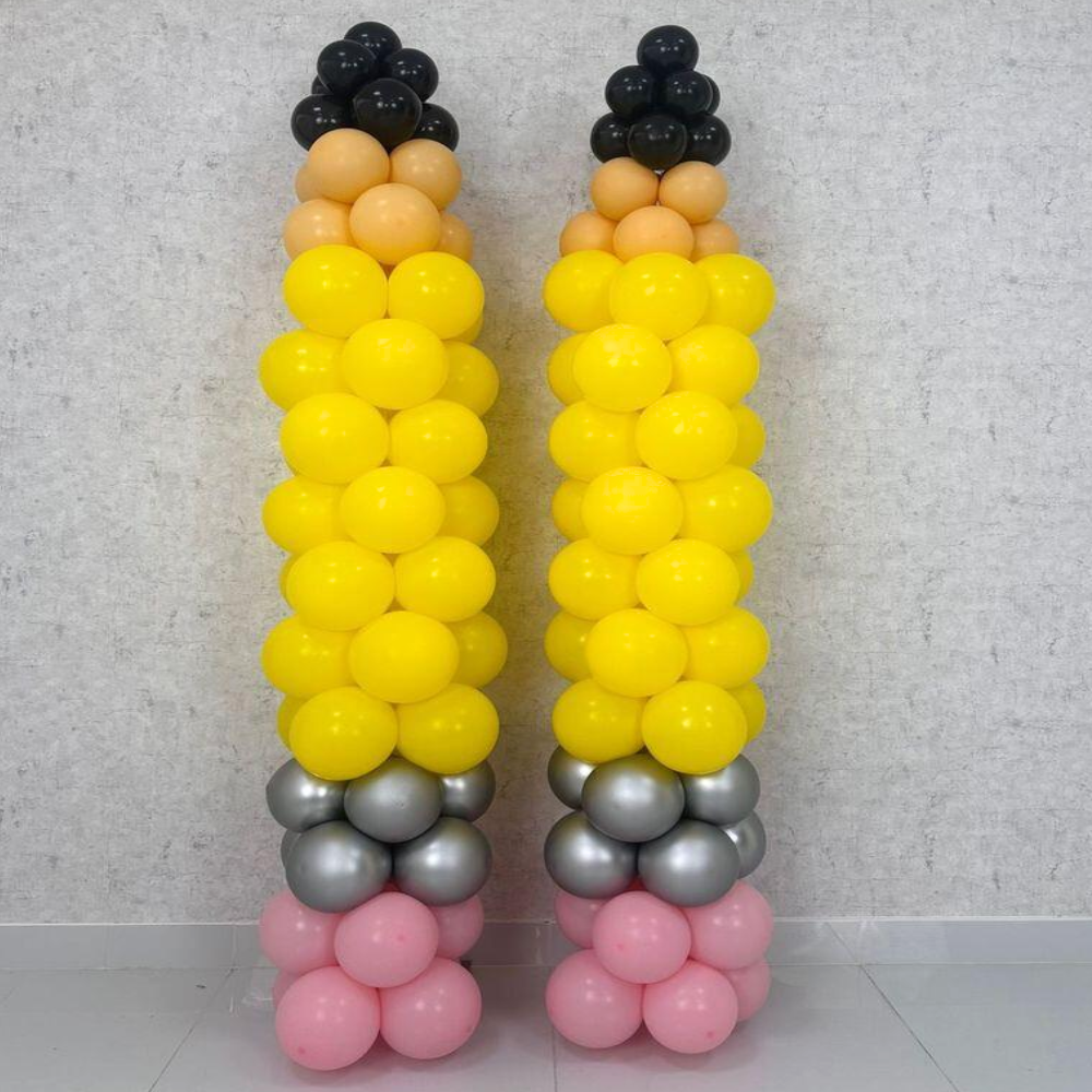 Pencil Balloon Pillar