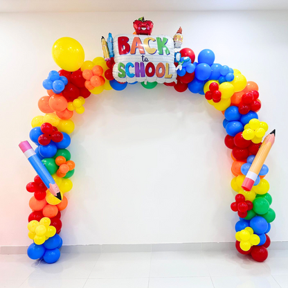 Back To School Balloon Arch