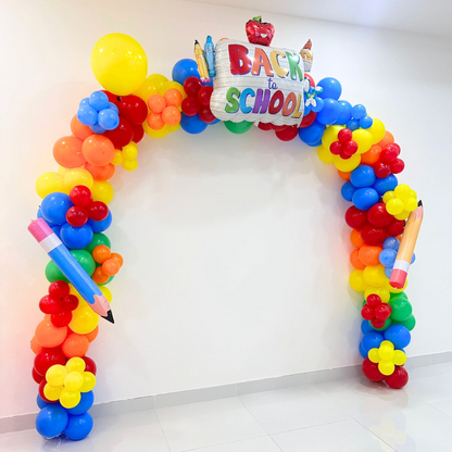 Back To School Balloon Arch