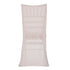 Elegant Chiavari chair cover made from lightweight chiffon fabric, draping gracefully over the chair with a soft, flowing silhouette. The simple design adds a touch of understated sophistication and airy elegance, ideal for weddings, formal events, or any occasion requiring a refined and classic look.